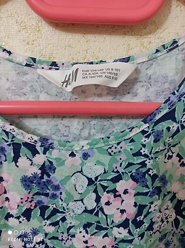 Платья: Детские платья H&M, без рукавов, трикотажные, с расклешённой юбкой — 2