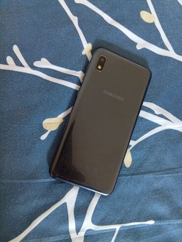 Samsung: Samsung Galaxy A10, 32 GB, rəng - Qara, Barmaq izi, İki sim kartlı