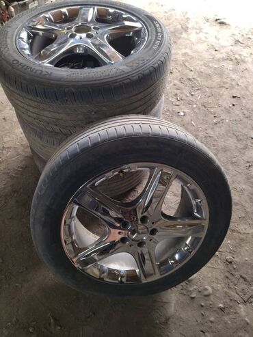 Диски: Литые Диски R 19 Mercedes-Benz, Комплект, отверстий - 5, Б/у — 4