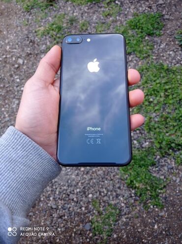 iphone 5 ekran: IPhone 8 Plus, 64 GB, Qara, Barmaq izi, Simsiz şarj, Sənədlərlə