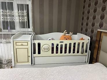 Beşiklər: Uşaq beşiyi – çevrilə bilən model
450 manata almışam. Az işlənib — 1