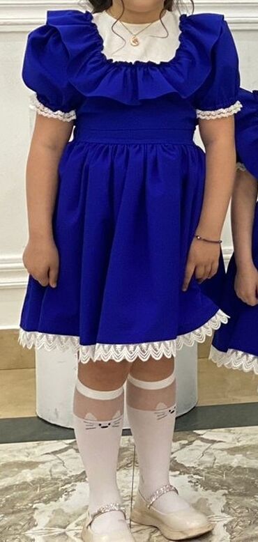 usaq geyimi: Детское платье цвет - Синий