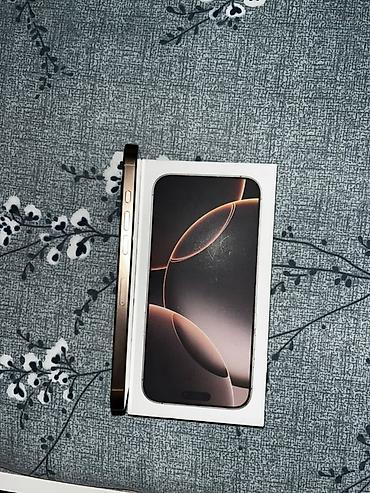 Apple iPhone: IPhone 16 Pro Max, Б/у, 512 ГБ, Desert Titanium, Зарядное устройство, Чехол, Кабель, 100 % — 4