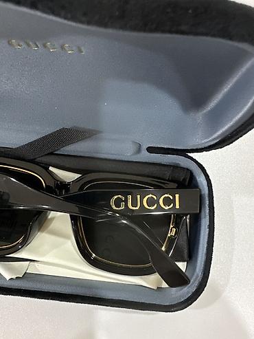 GUCCI gün eynəyi - Model: kvadrat/kəskin künclü çərçivə, qalın asetat lalafo.az -da GUCCI gün eynəyi - Model: kvadrat/kəskin künclü çərçivə, qalın asetat