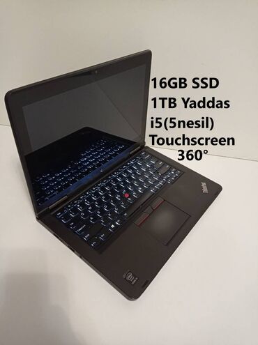 boo v Azərbaycan | İTLƏR: Lenovo ThinkPad Yoga 12 Touchscreen 360° Sensor (Noutbuk-Planset 2in1)