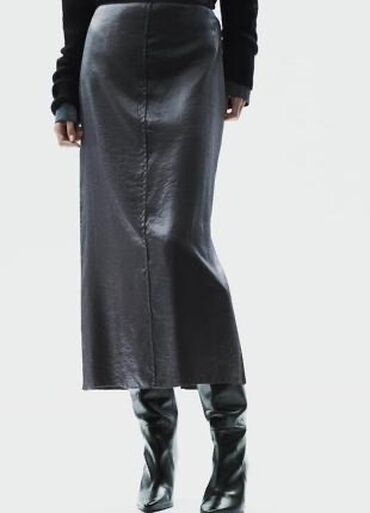 Səsgücləndiricilər, qulaqlıqlar və mikrofonlar: Zara metalik etek. tezedir geyilmeyib — 25