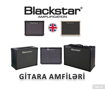 Gitaralar: Blackstar id:core Elektro gitara amfiləri ( Elektro Gitara üçün