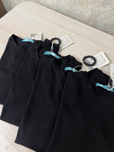 Лонгсливы: Лонгслив, цвет - Черный, Made in KG, Все размеры — 6