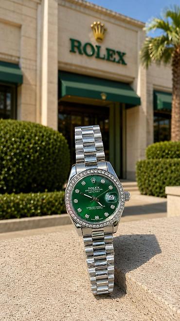ucuz saat: Yeni, Qol saatı, Rolex, rəng - Qızılı — 6