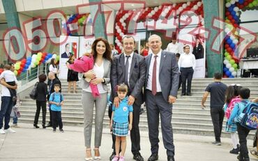 toxunma jilet: Achilish desdi. Qirmizi lent kəsimi. Açılış dəst. Padnos qayci lent
