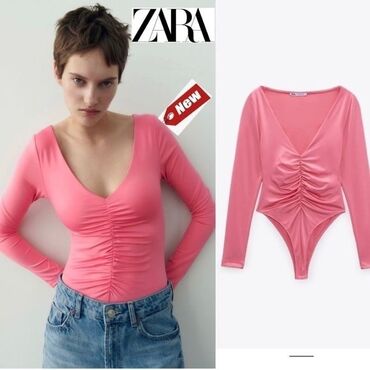 muški kaput zara: Zara, S (EU 36), Likra, bоја - Roze