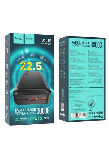 продажа аккумулятор: Аккумулятор внешний резервный HOCO J101В Astute 22.5W fully compatible