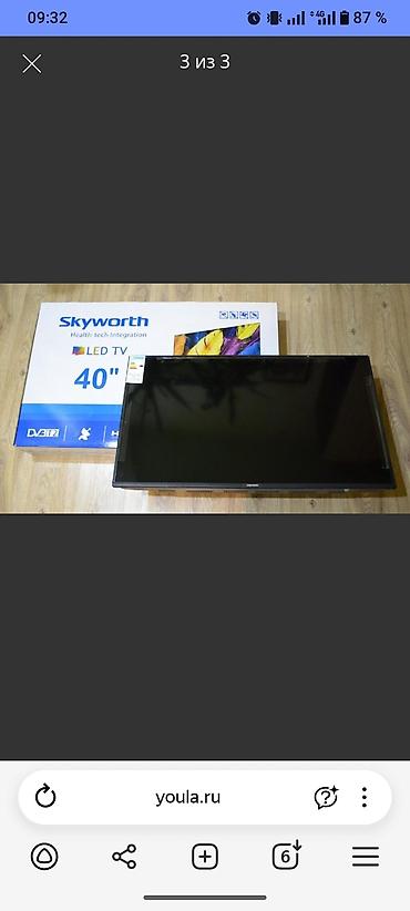 hdmi: Телевизор Skyworth LED TV 40" - Диагональ: 40" - Тип экрана: LED - — 1