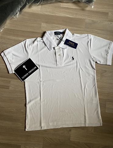 шорты ош: Мужская футболка, L, XL, 2XL, Polo Ralph Lauren, Новый, цвет - Белый, Самовывоз, Платная доставка — 2