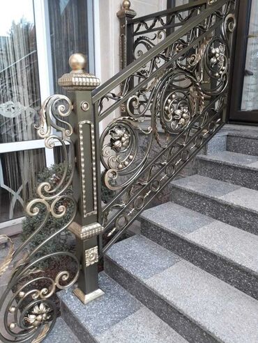 Сварка: Ковка, ворота, лестница, перила, тапчан, качели, навес — 10