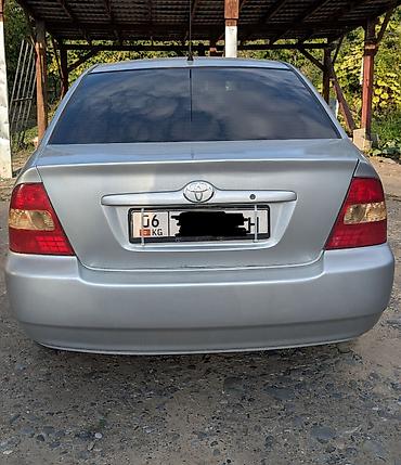 Toyota: Toyota Corolla: 2002 г., 1.6 л, Кол менен иштөөчү, Бензин, Седан — 2