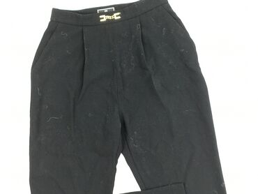 spodnie dresowe pitbull czarne: Material trousers for women, Size XL (EU 42)