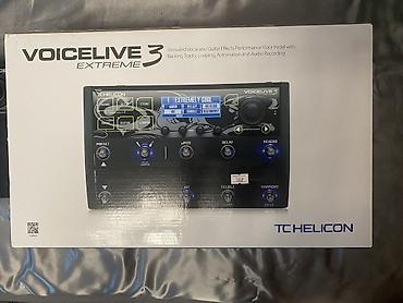 TC-Helicon VoiceLive 3 Extreme – vokal və gitar üçün səhnə