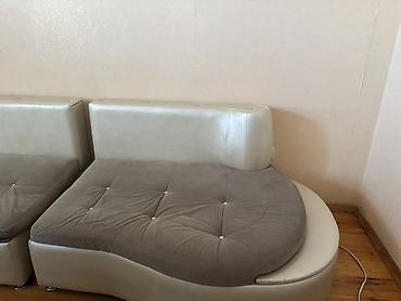 divan kafe ucun: Modul tipli yumru formalı künc divan dəsti - Tərkib: bir-birinə — 2