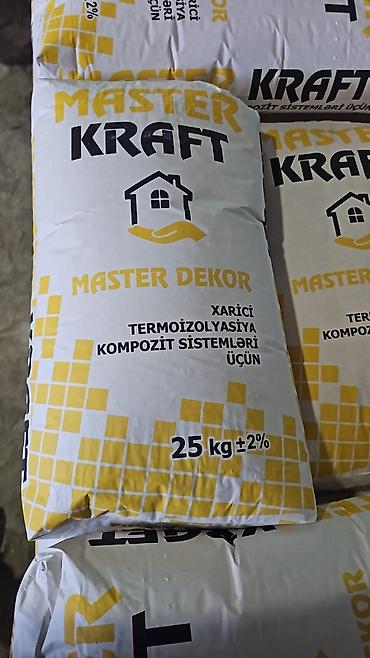 cay dasi: Master Kraft tikinti qarışıqları 1) Master Kraft FUGA – sement əsaslı — 6