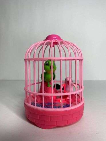 kombi nova hot: Мини-клетка для птиц с голосовым управлением, Детская игрушка, Hot