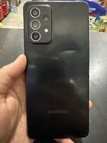 telefonlar 32 s: Samsung Galaxy A52 5G, 128 GB, rəng - Qara, Düyməli, Sensor, İki sim kartlı