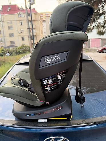 Автокресла: Uşaq avtomobil oturacağı – 360° fırlanan baza, ISOFIX və Top Tether — 6