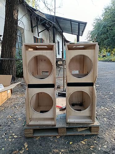 Сабвуферные корпуса под 18" динамик (арт. типа «корн/рога») Описание — 1