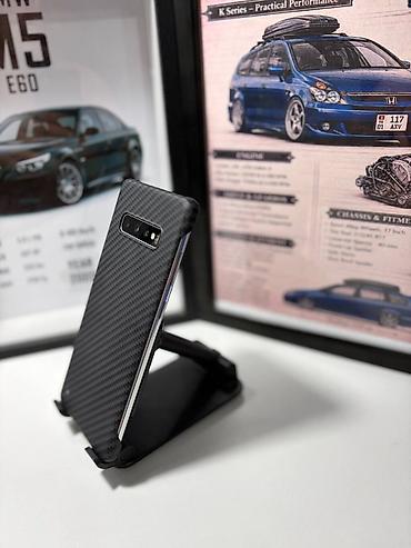 watch s10: Samsung Galaxy S10 Plus, Б/у, 128 ГБ, цвет - Голубой, 1 SIM, 2 SIM — 2