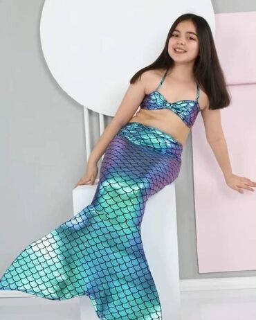 Kupaći kostimi: 🧜🏼‍♀️ Sirena trodelni kupaći kostimi 🥰 Veličine od 2 do 14 godina — 10