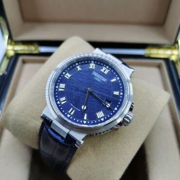 кожаный ремешок для часов: Часы Breguet Marine Премиум качества Диаметр 40 мм Швейцарский