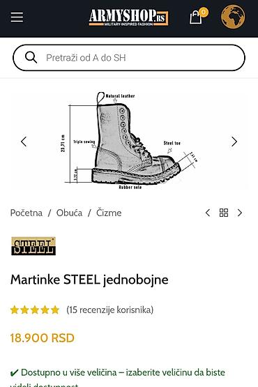 Gležnjače: Martinke — 12