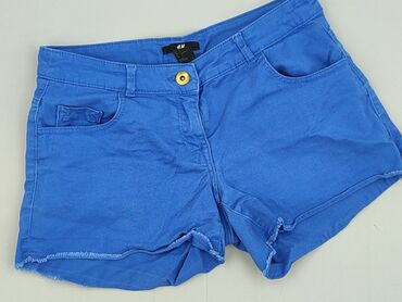 krótkie spodenki dżinsowe z wysokim stanem: H&M, Szorty damskie, rozmiar XS
