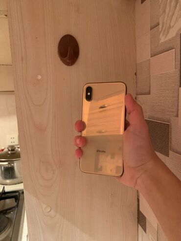 Apple iPhone: IPhone Xs, 64 GB, Qızılı, Face ID