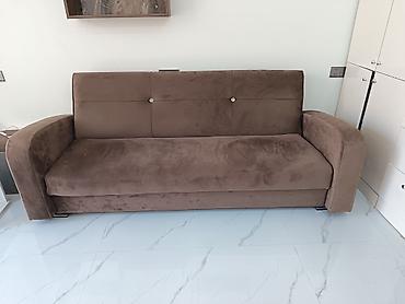 işlenmiş divan: Divan, İşlənmiş, Açılan, Vеlur parça — 1