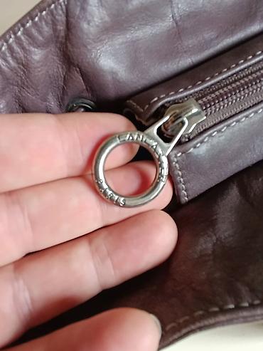 xez derililer: Коричневая сумка из натуральной кожи в очень хорошем состоянии — 6
