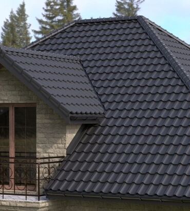 Çerepitsa: Metal dam örtükləri, rəng - Yaşıl — 8