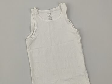 biały podkoszulek chłopięcy: Podkoszulka, VRS, 10 lat, 134-140 cm, stan - Dobry