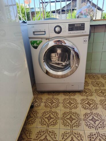 ayfon 7 qiymeti islenmis: Paltaryuyan maşın LG, 6 kq, İşlənmiş, Avtomat, Qurutma var