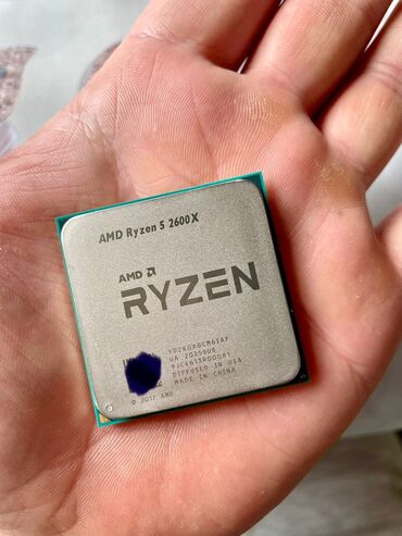 процессор и мат плата: Процессор, Б/у, AMD Ryzen 5, 6 ядер, Для ПК
