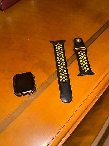 apple watch 4: İşlənmiş, Smart saat, Apple, Sensor ekran, rəng - Qara — 2