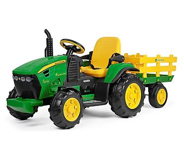 plisani: Peg Perego John Deere traktor na akumulator 12V sa daljinskim — 2
