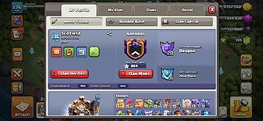 qəlyan satısı: Clash of Clans hesabı satılır. Hesab 18 səviyyə bələdiyyədir. Hesab — 2