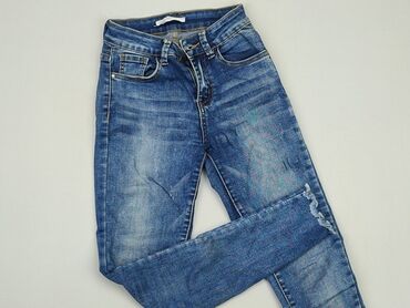 spódnice dżinsowe z przetarciami: Jeans, 2XS (EU 32), condition - Good