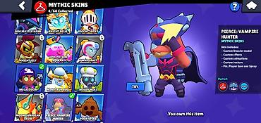 brawl stars 2: Brawl Stars oyun hesabı - Trophies: 25,967 - Prestige: 6 - Toplanmış — 8