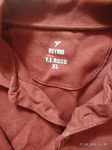 soft shell: Мужская кофта-поло REYMO Y.E.RICCO, размер XL. - Фасон: длинный — 1
