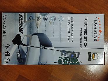 mator elektrik: VEGASTAR Electric Stick VG-2236BL — 2‑də‑1 çoxməqsədli şaquli/əl — 3
