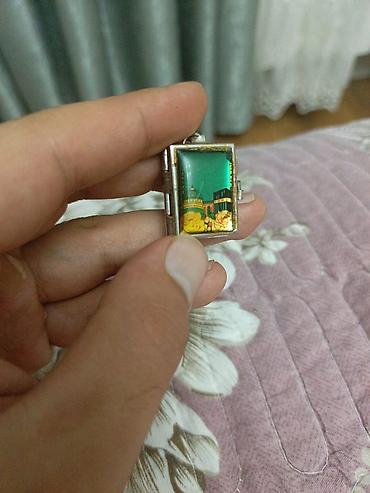Dini bijuteriyalar: Salam 70 ildən çox yaşı var Miniatür Quran kitabçası – medal­yon — 5