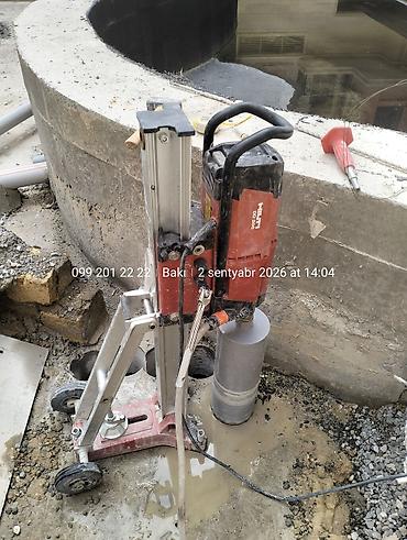 elektrik iş: Beton kəsimi:050-220-08-78 diamond karotla deşik açma xidməti - — 5