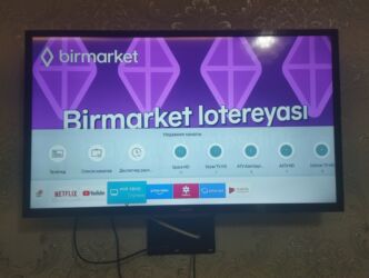 sazz modem kreditle: İşlənmiş Televizor Samsung LED ekran 75" 4K (3840x2160), Ünvandan götürmə